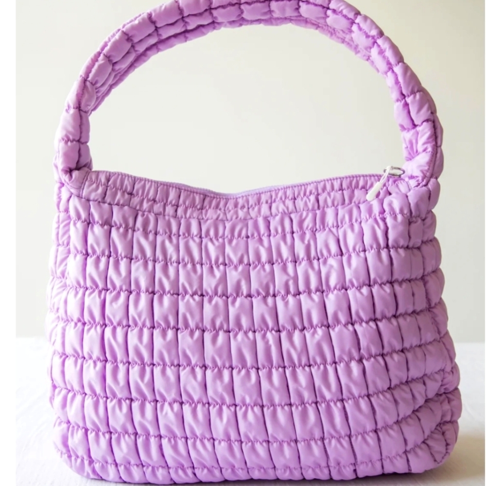 Sweethoney Tote Lavender Quilted